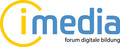 Logo iMedia Forum digitale Bildung, gelber Kreis um i
